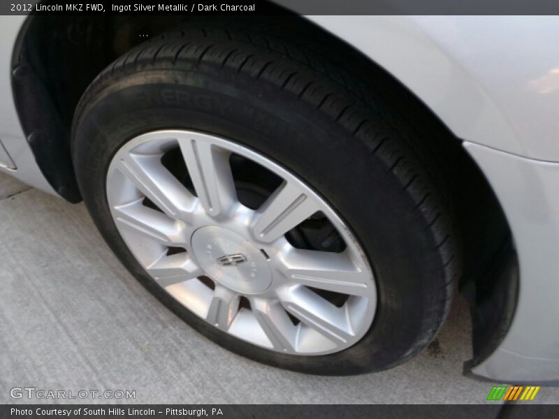 Ingot Silver Metallic / Dark Charcoal 2012 Lincoln MKZ FWD