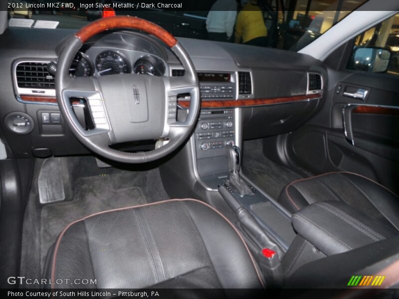 Ingot Silver Metallic / Dark Charcoal 2012 Lincoln MKZ FWD