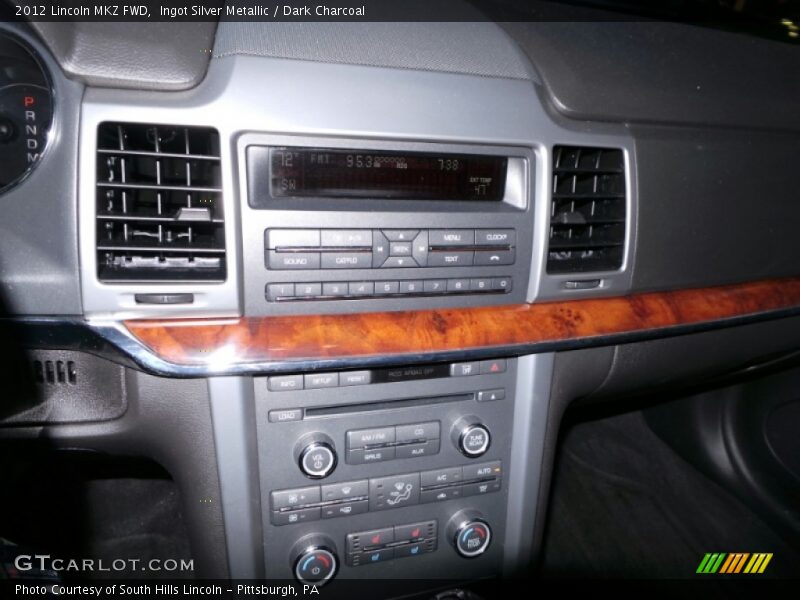 Ingot Silver Metallic / Dark Charcoal 2012 Lincoln MKZ FWD