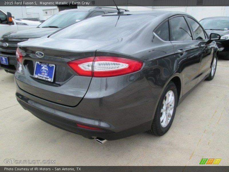 Magnetic Metallic / Earth Gray 2015 Ford Fusion S