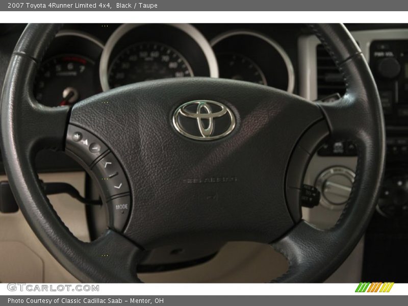Black / Taupe 2007 Toyota 4Runner Limited 4x4
