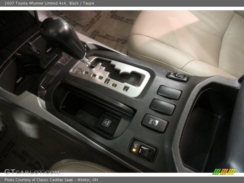 Black / Taupe 2007 Toyota 4Runner Limited 4x4