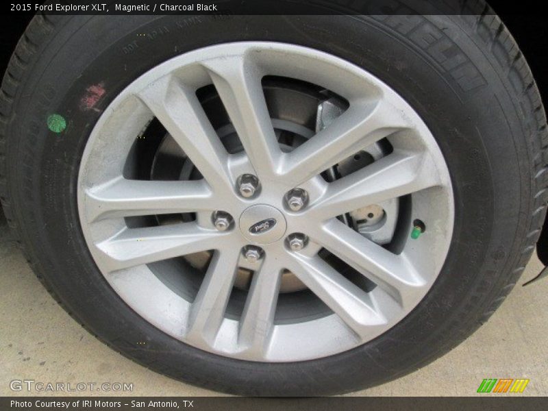 Magnetic / Charcoal Black 2015 Ford Explorer XLT