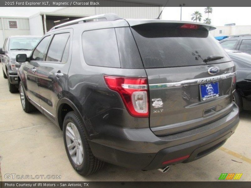 Magnetic / Charcoal Black 2015 Ford Explorer XLT