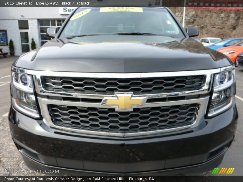 Black / Jet Black 2015 Chevrolet Tahoe LS 4WD