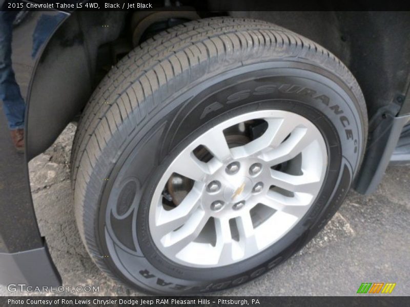 Black / Jet Black 2015 Chevrolet Tahoe LS 4WD