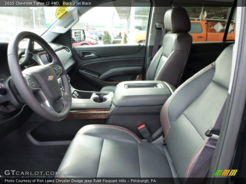 Front Seat of 2015 Tahoe LS 4WD