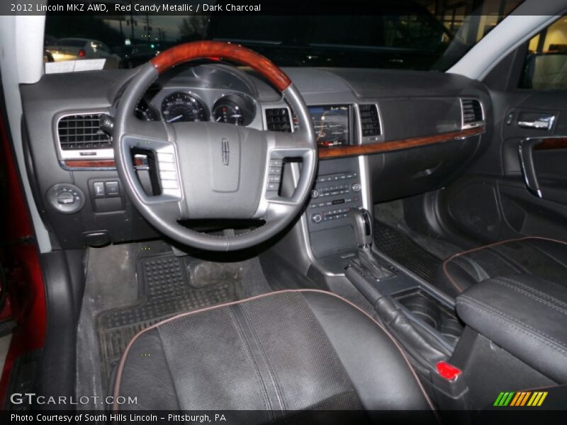 Red Candy Metallic / Dark Charcoal 2012 Lincoln MKZ AWD