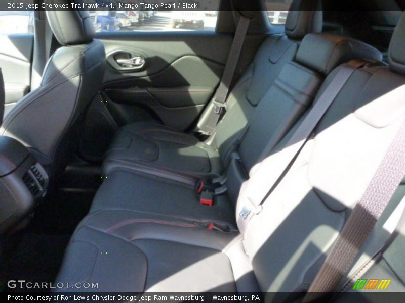 Mango Tango Pearl / Black 2015 Jeep Cherokee Trailhawk 4x4