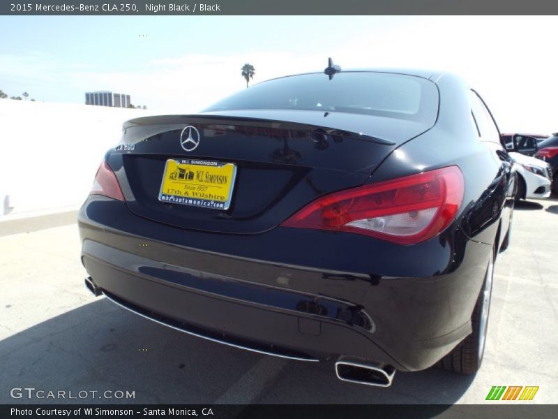 Night Black / Black 2015 Mercedes-Benz CLA 250
