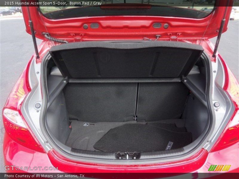 Boston Red / Gray 2015 Hyundai Accent Sport 5-Door