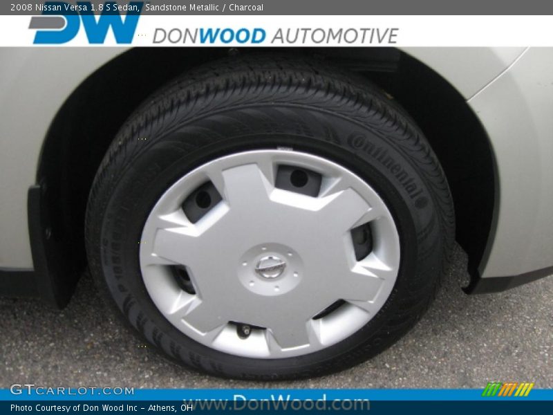 Sandstone Metallic / Charcoal 2008 Nissan Versa 1.8 S Sedan
