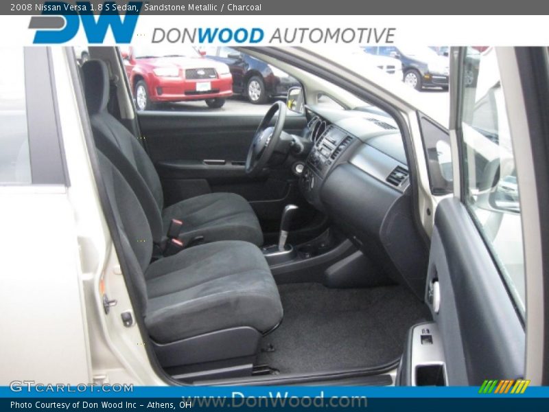 Sandstone Metallic / Charcoal 2008 Nissan Versa 1.8 S Sedan