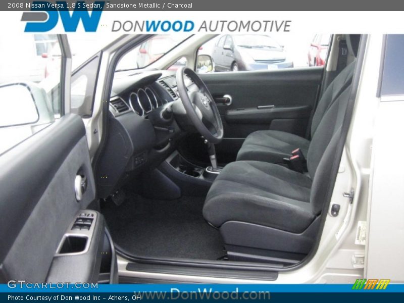 Sandstone Metallic / Charcoal 2008 Nissan Versa 1.8 S Sedan
