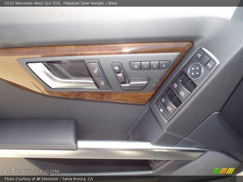 Paladium Silver Metallic / Black 2015 Mercedes-Benz GLK 350