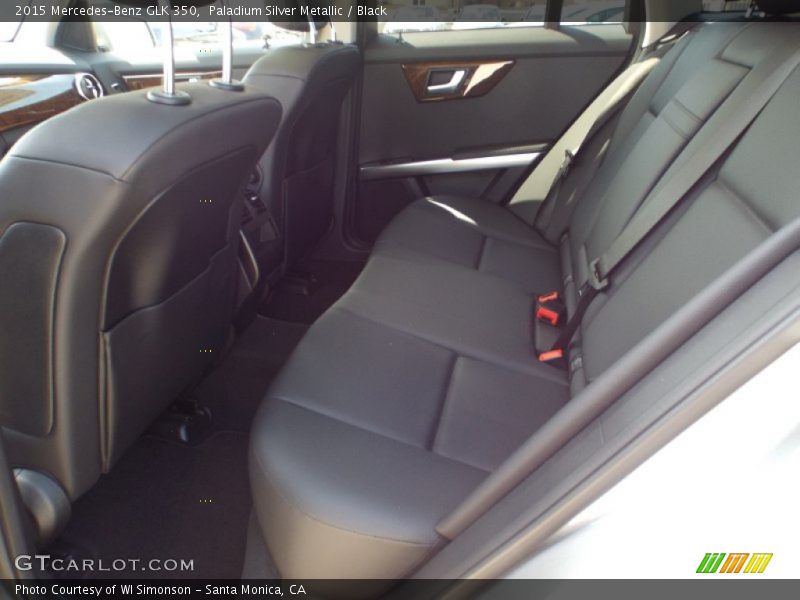 Paladium Silver Metallic / Black 2015 Mercedes-Benz GLK 350