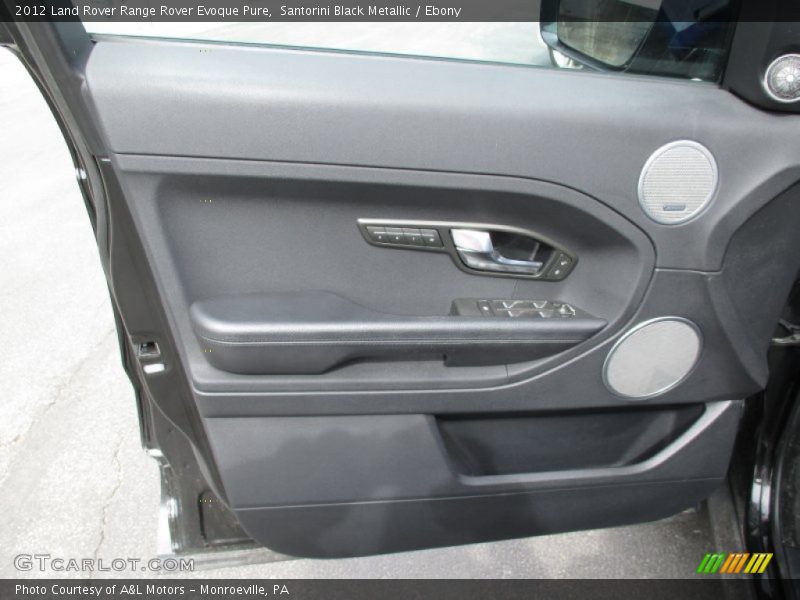 Santorini Black Metallic / Ebony 2012 Land Rover Range Rover Evoque Pure
