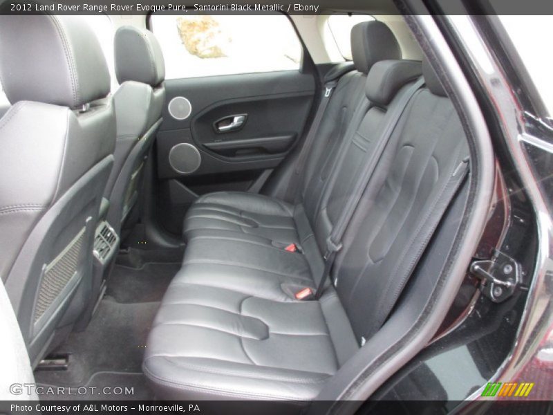 Santorini Black Metallic / Ebony 2012 Land Rover Range Rover Evoque Pure