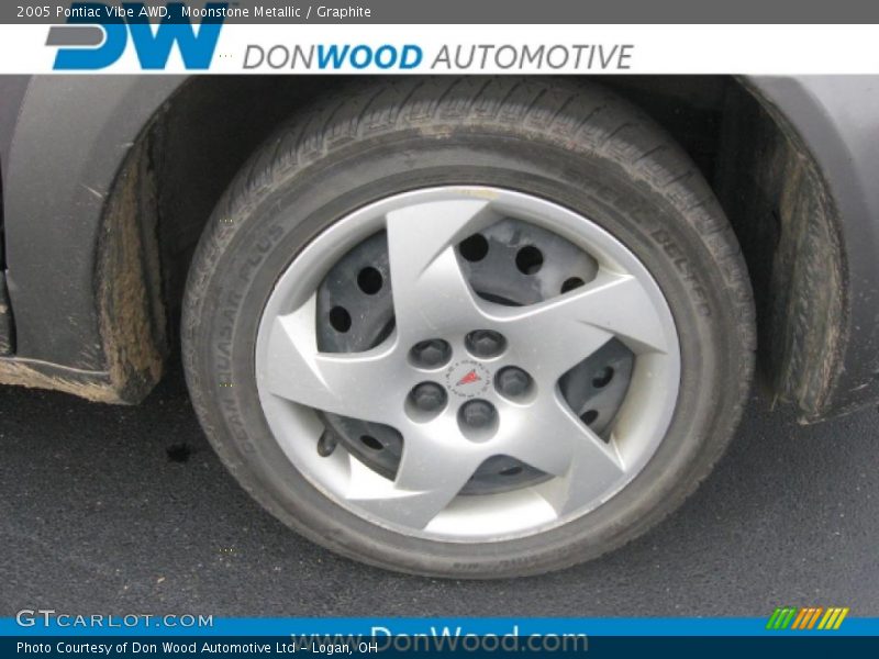 Moonstone Metallic / Graphite 2005 Pontiac Vibe AWD