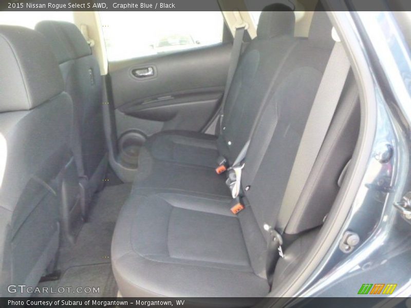 Graphite Blue / Black 2015 Nissan Rogue Select S AWD