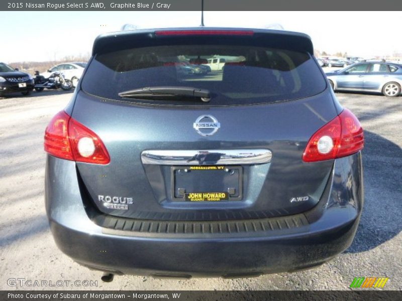 Graphite Blue / Gray 2015 Nissan Rogue Select S AWD
