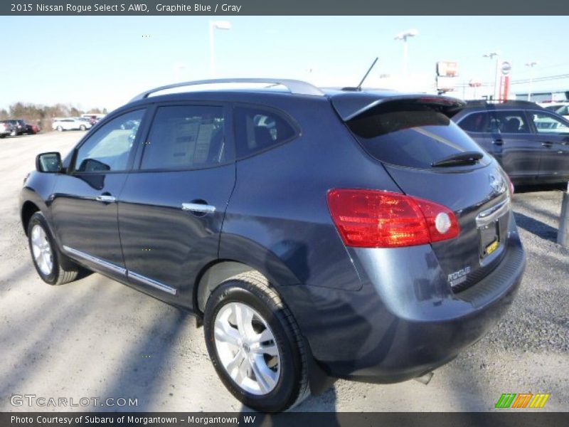 Graphite Blue / Gray 2015 Nissan Rogue Select S AWD