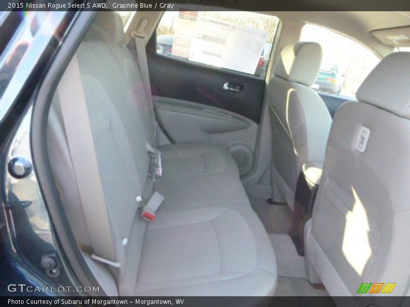 Graphite Blue / Gray 2015 Nissan Rogue Select S AWD