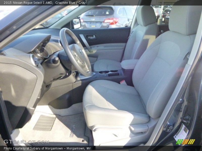 Graphite Blue / Gray 2015 Nissan Rogue Select S AWD