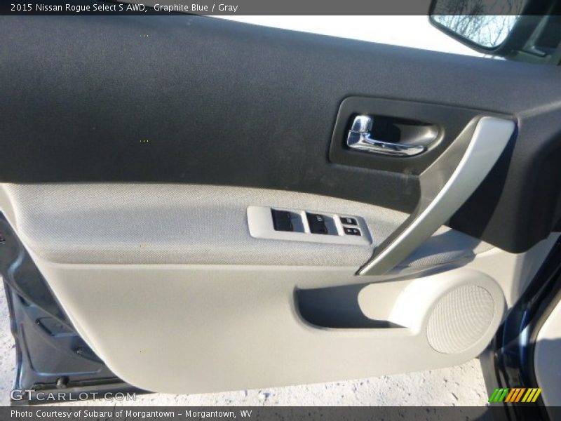 Graphite Blue / Gray 2015 Nissan Rogue Select S AWD
