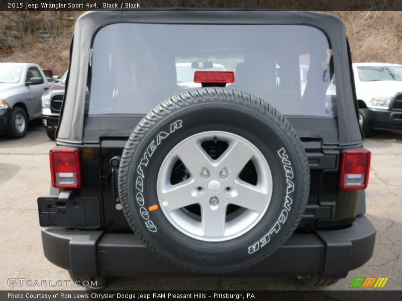 Black / Black 2015 Jeep Wrangler Sport 4x4