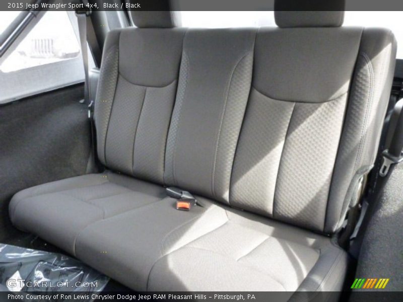 Black / Black 2015 Jeep Wrangler Sport 4x4