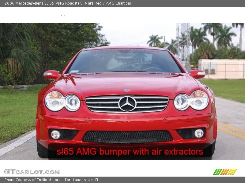 Mars Red / AMG Charcoal 2006 Mercedes-Benz SL 55 AMG Roadster