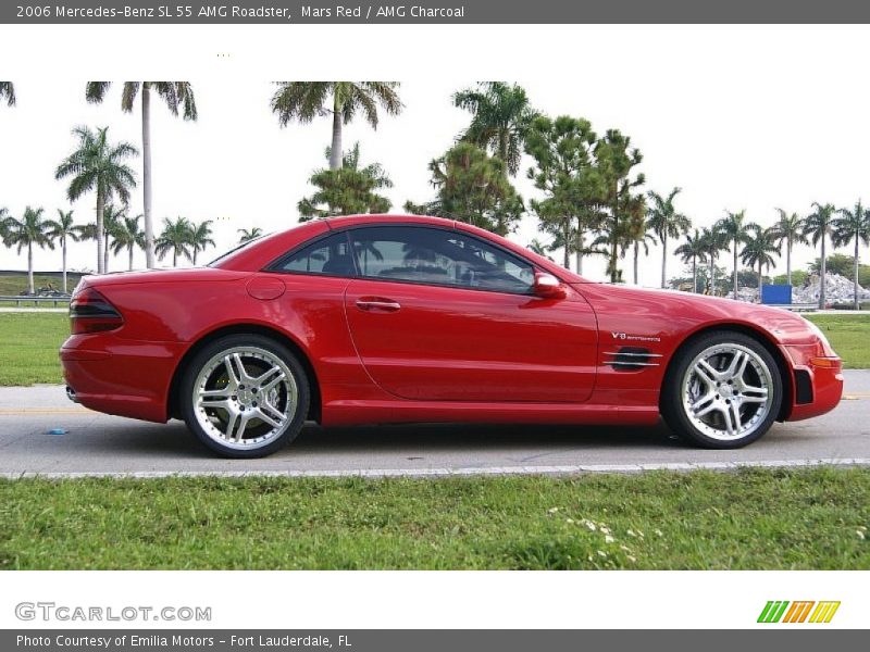  2006 SL 55 AMG Roadster Mars Red