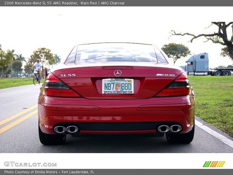 Mars Red / AMG Charcoal 2006 Mercedes-Benz SL 55 AMG Roadster