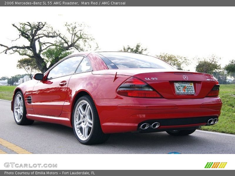 Mars Red / AMG Charcoal 2006 Mercedes-Benz SL 55 AMG Roadster