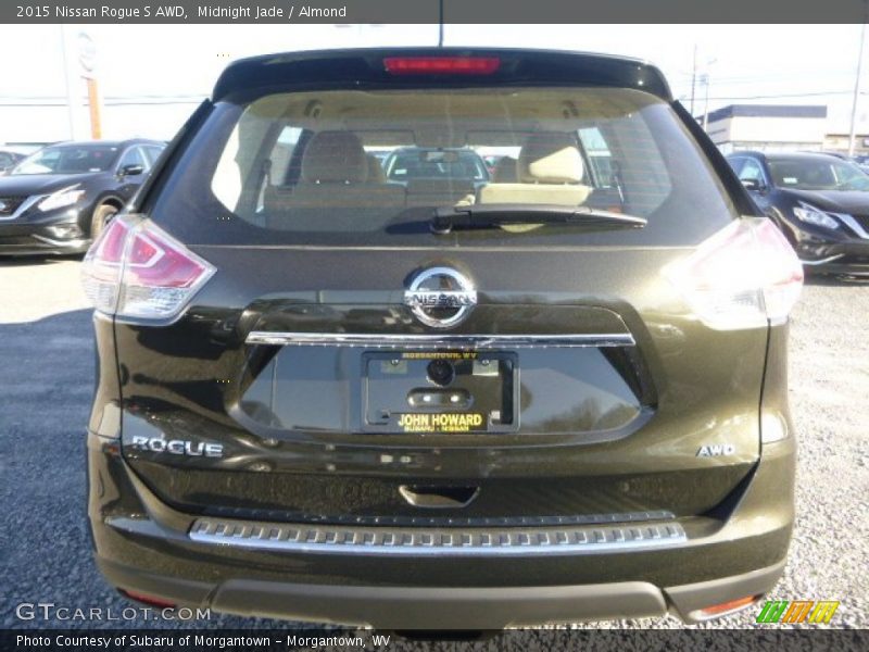 Midnight Jade / Almond 2015 Nissan Rogue S AWD