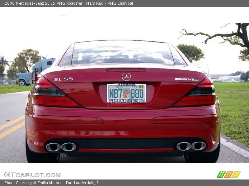 Mars Red / AMG Charcoal 2006 Mercedes-Benz SL 55 AMG Roadster