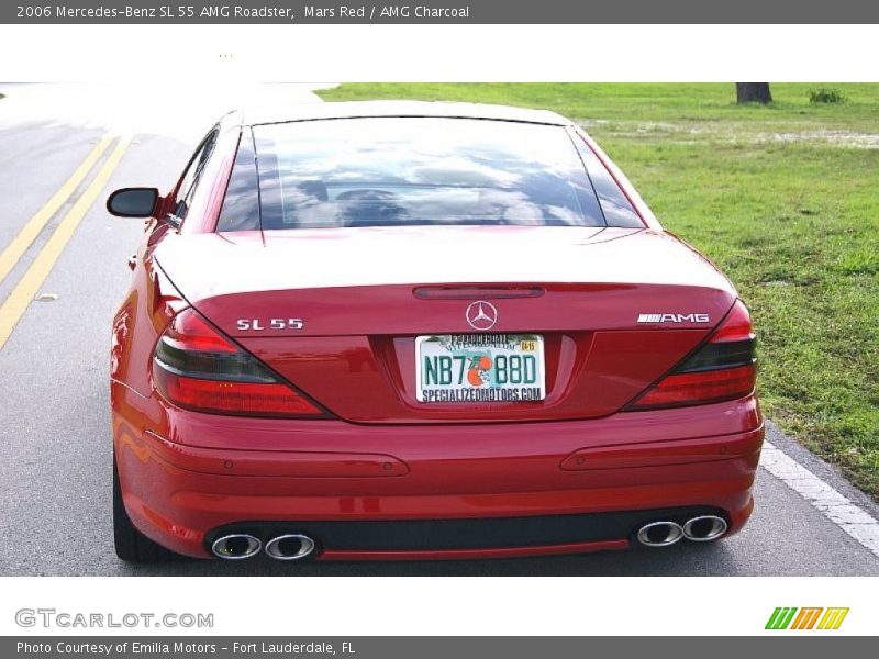 Mars Red / AMG Charcoal 2006 Mercedes-Benz SL 55 AMG Roadster