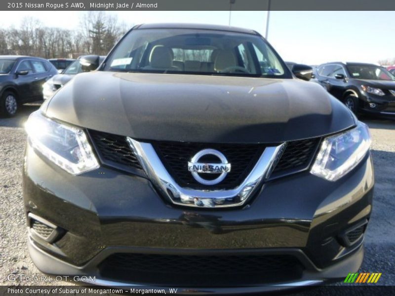 Midnight Jade / Almond 2015 Nissan Rogue S AWD