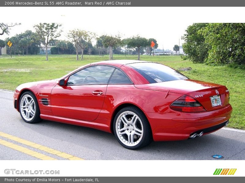 Mars Red / AMG Charcoal 2006 Mercedes-Benz SL 55 AMG Roadster