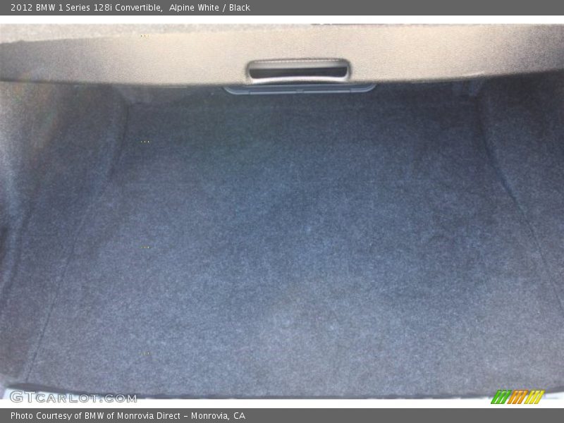 Alpine White / Black 2012 BMW 1 Series 128i Convertible