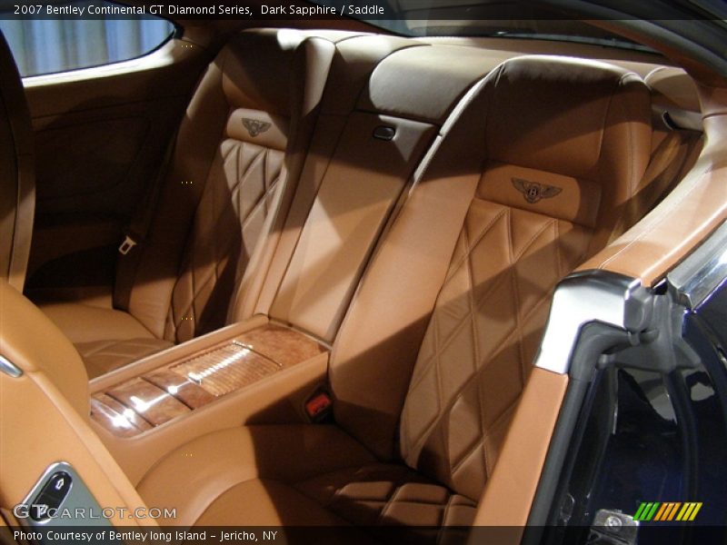 Dark Sapphire / Saddle 2007 Bentley Continental GT Diamond Series