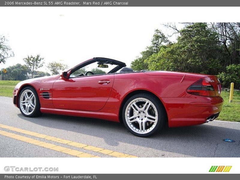 Mars Red / AMG Charcoal 2006 Mercedes-Benz SL 55 AMG Roadster