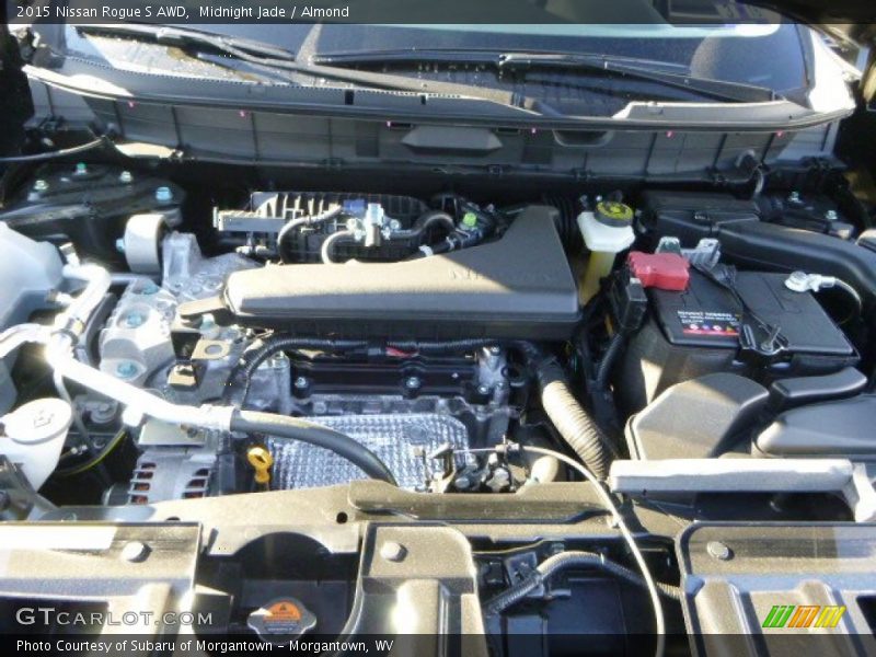 Midnight Jade / Almond 2015 Nissan Rogue S AWD
