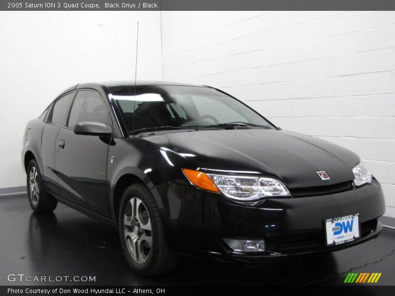 Black Onyx / Black 2005 Saturn ION 3 Quad Coupe