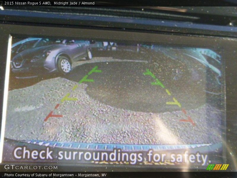 Midnight Jade / Almond 2015 Nissan Rogue S AWD