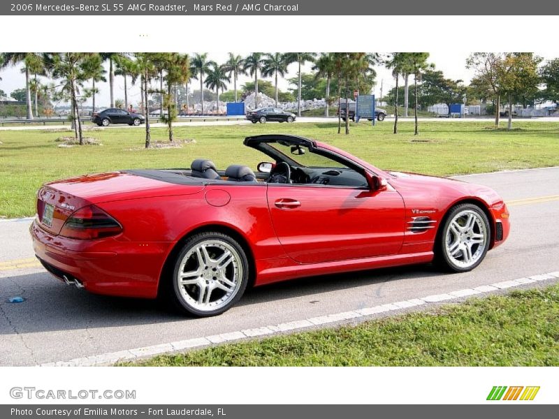Mars Red / AMG Charcoal 2006 Mercedes-Benz SL 55 AMG Roadster