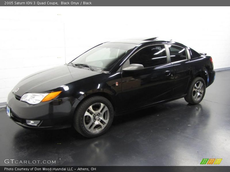 Black Onyx / Black 2005 Saturn ION 3 Quad Coupe