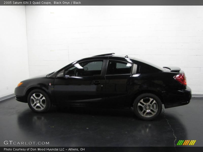 Black Onyx / Black 2005 Saturn ION 3 Quad Coupe