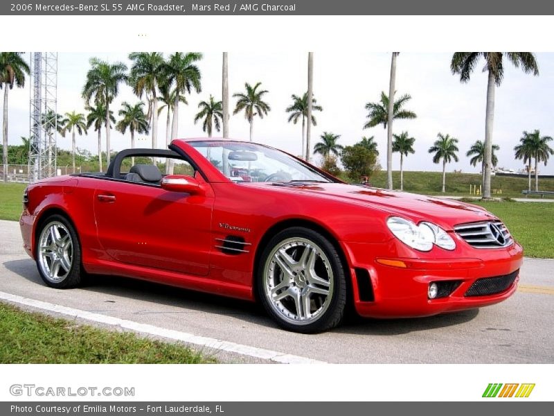 Front 3/4 View of 2006 SL 55 AMG Roadster